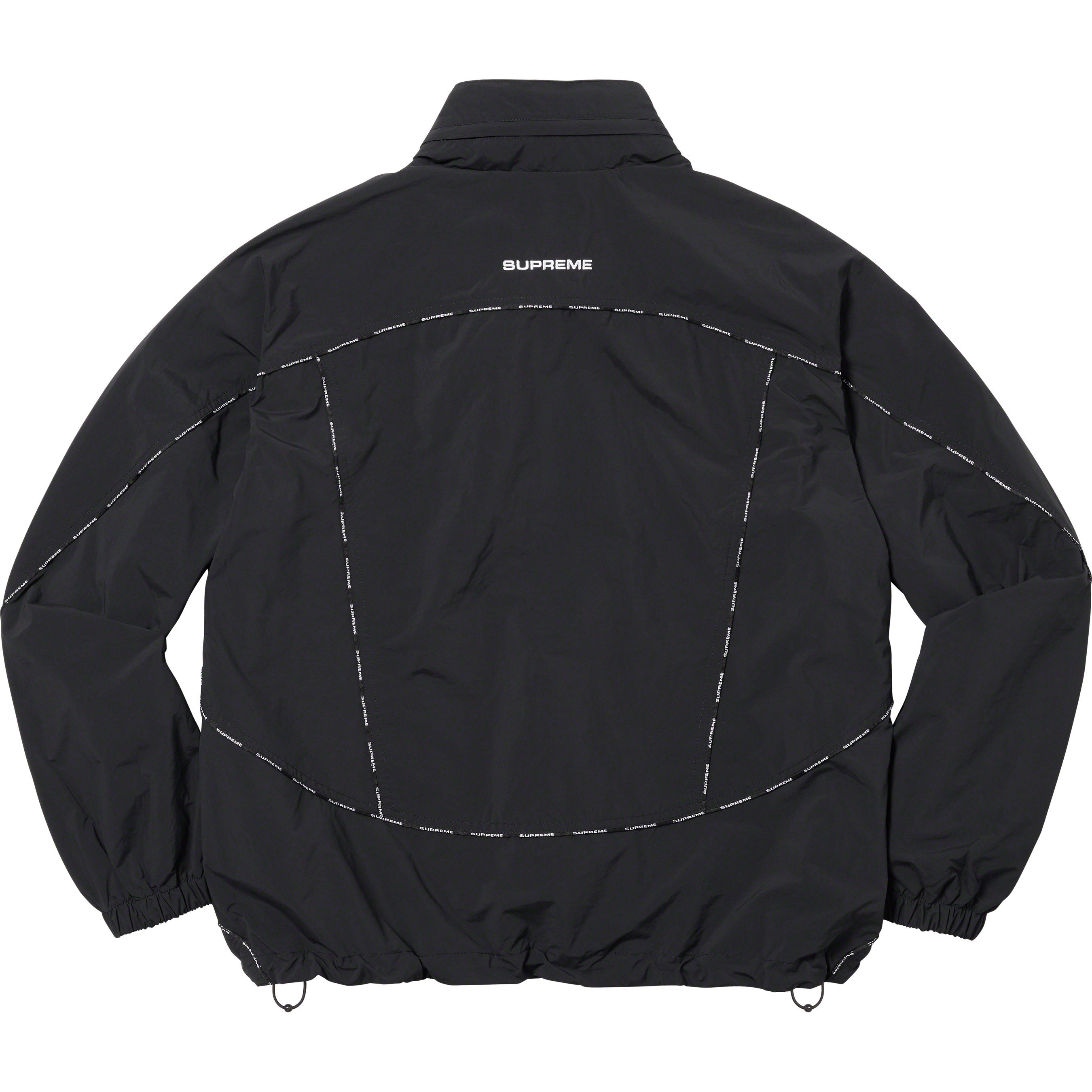 Logo Piping Hooded Track Jacket - fall winter 2023 - Supreme