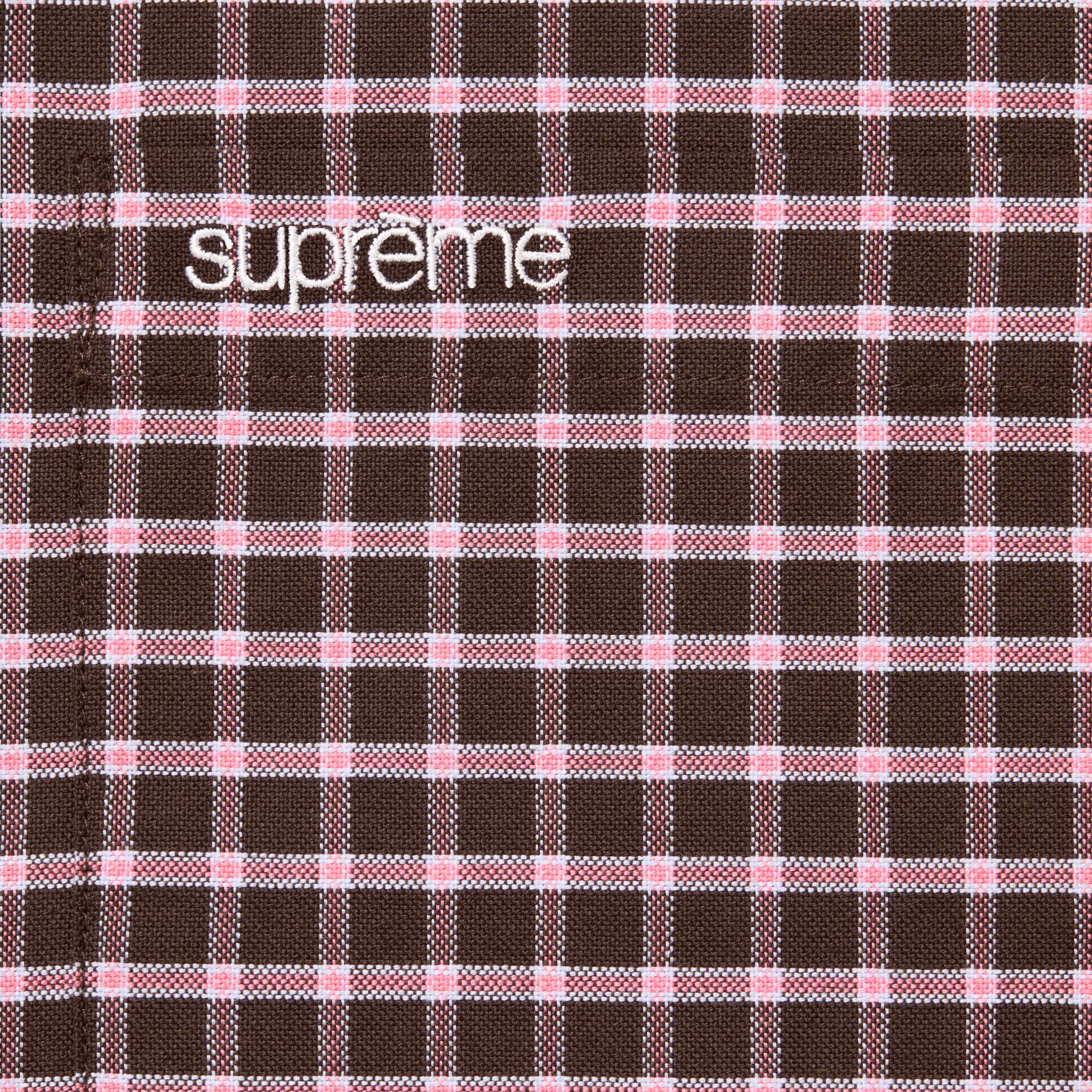 supreme Oxford shirt brown