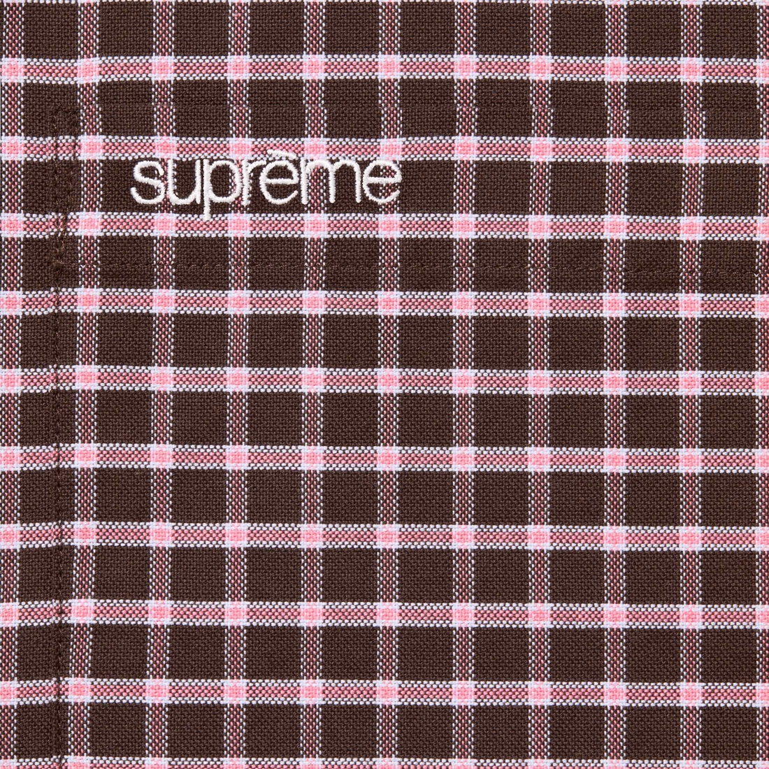 Details on Loose Fit Oxford Shirt Brown Plaid from fall winter
                                                    2023 (Price is $138)