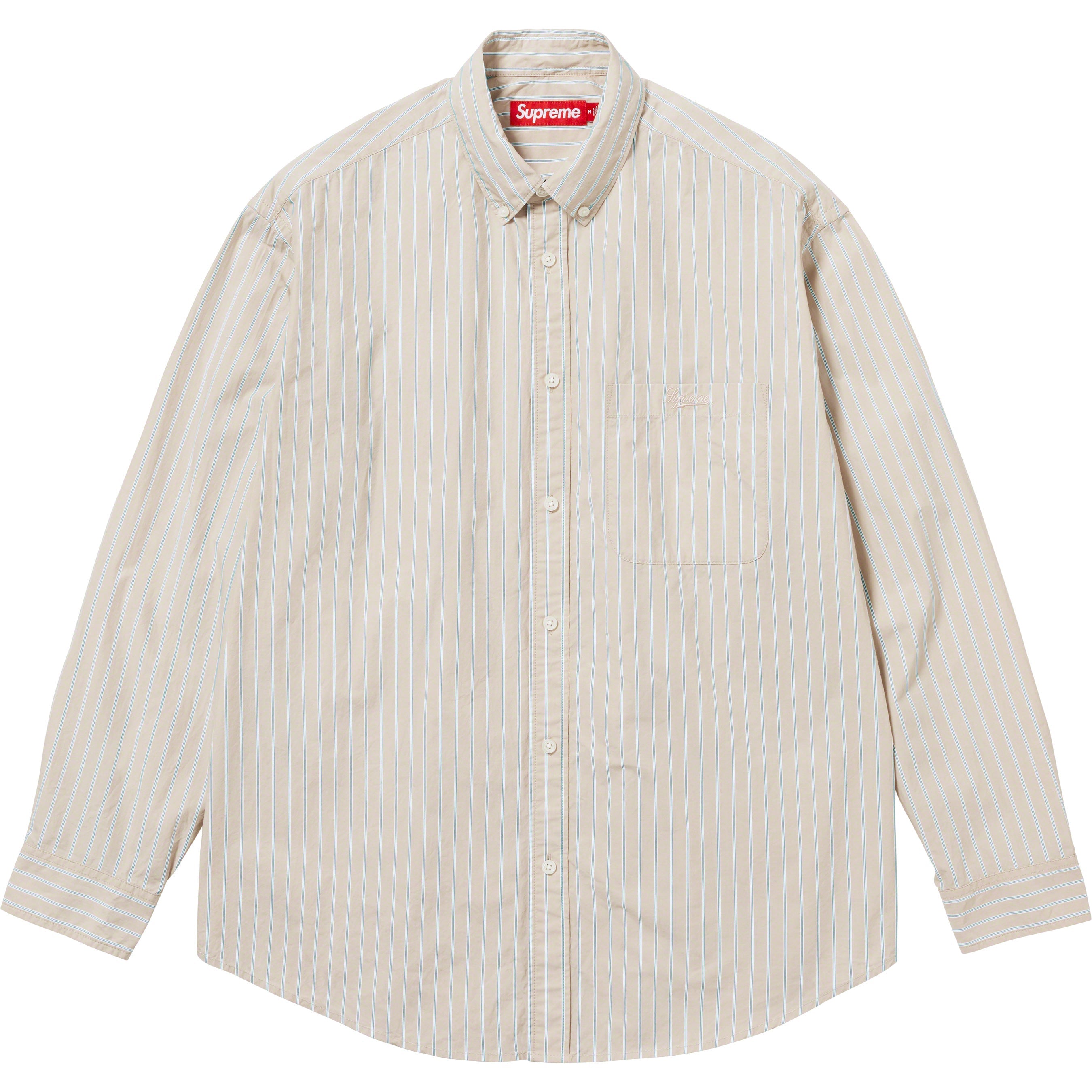 Loose Fit Stripe Shirt - fall winter 2023 - Supreme