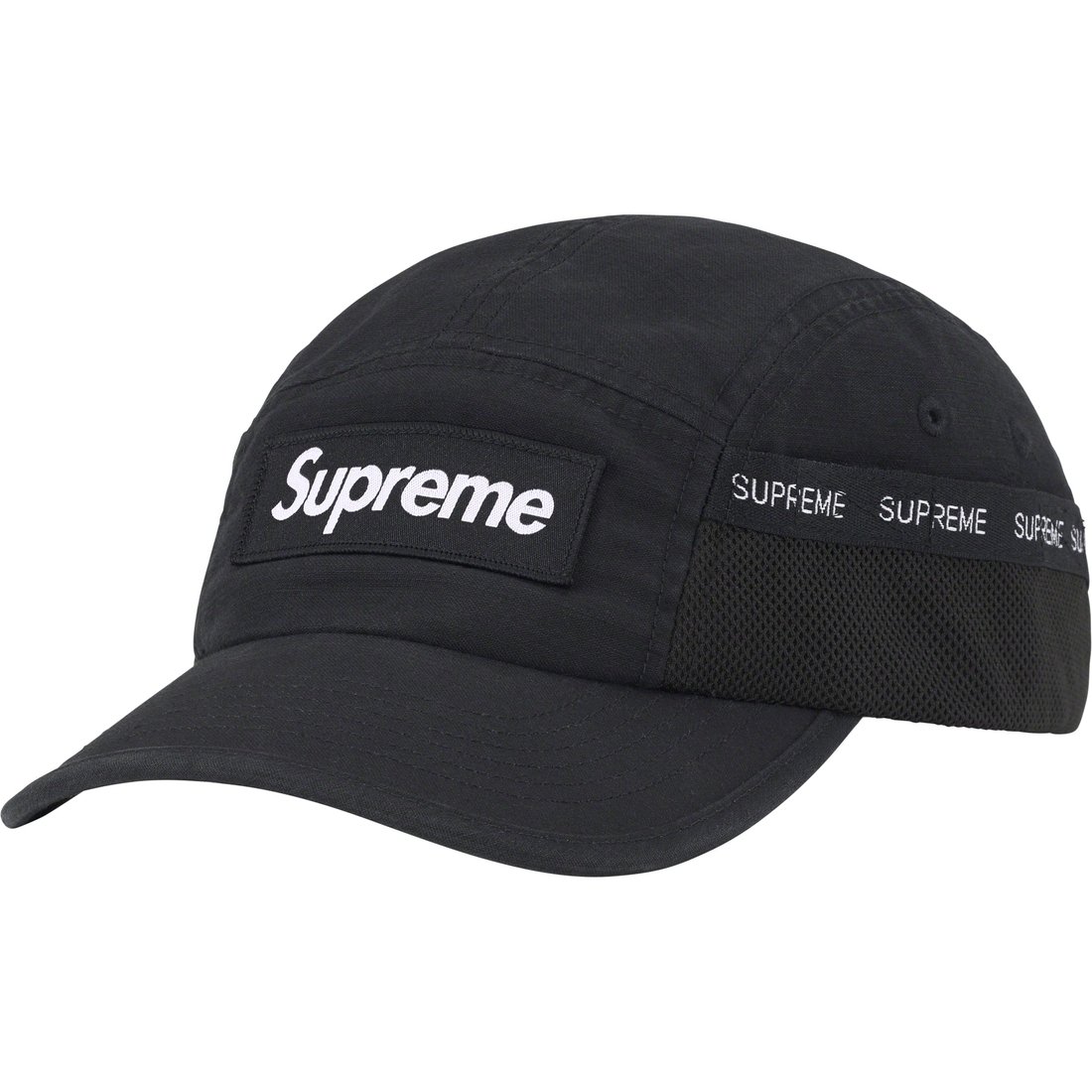 Details on Mesh Pocket Camp Cap Black from fall winter
                                                    2023 (Price is $48)
