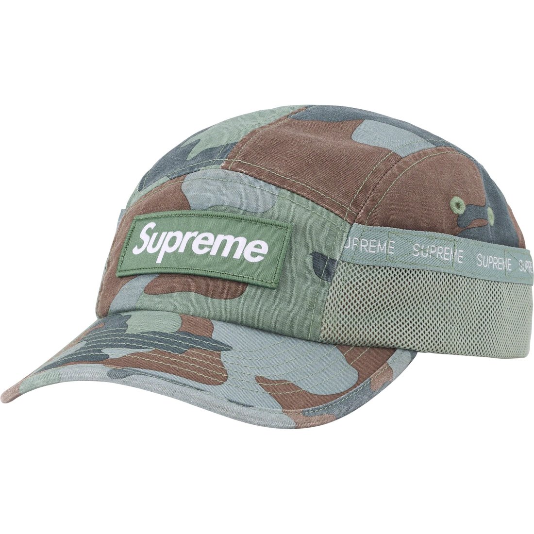 Details on Mesh Pocket Camp Cap Slate Camo from fall winter
                                                    2023 (Price is $48)