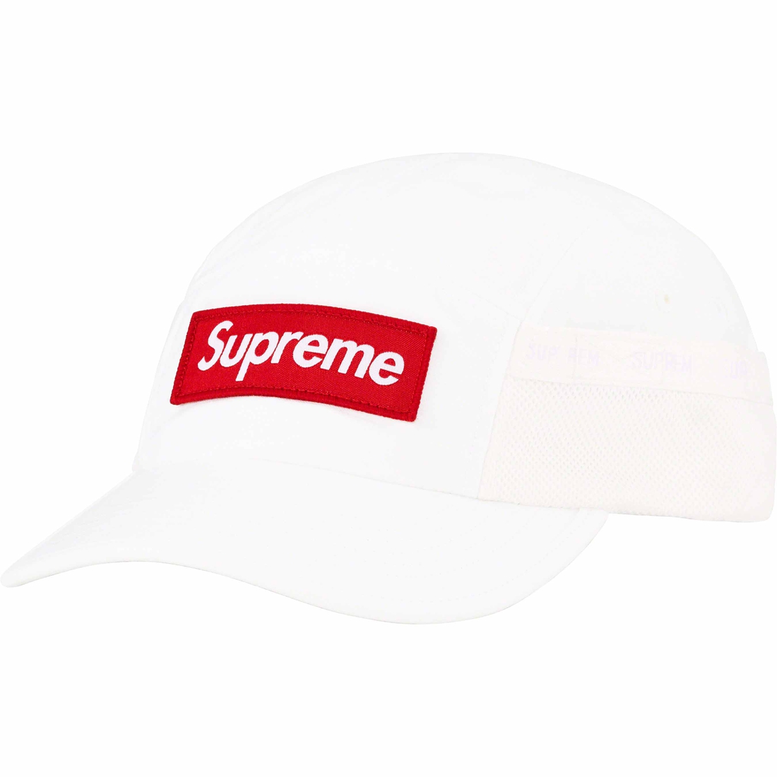 Details on Mesh Pocket Camp Cap White from fall winter
                                                    2023 (Price is $48)