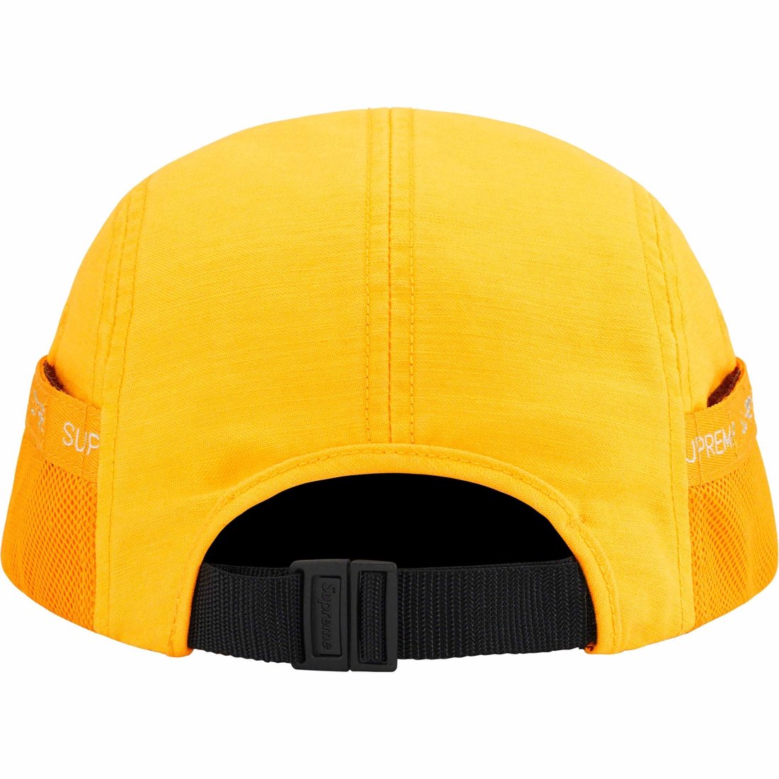 Details on Mesh Pocket Camp Cap Yellow from fall winter
                                                    2023 (Price is $48)