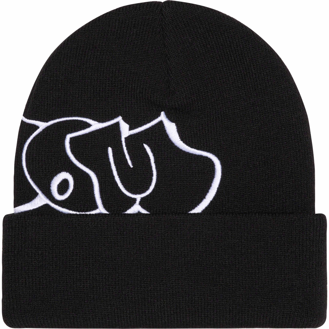 Details on MF DOOM Beanie Black from fall winter
                                                    2023 (Price is $40)