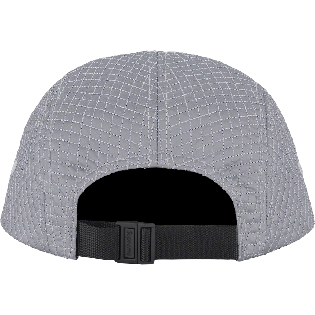 Supreme Micro Quilted Camp Cap (FW23) - Reflective - $54