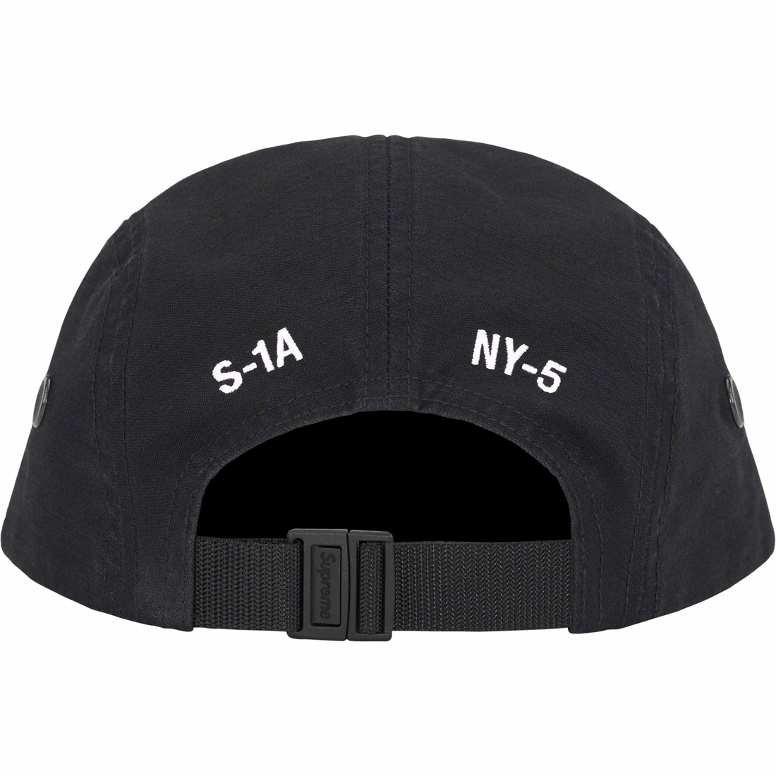 Details on Military Camp Cap Black from fall winter
                                                    2023 (Price is $48)