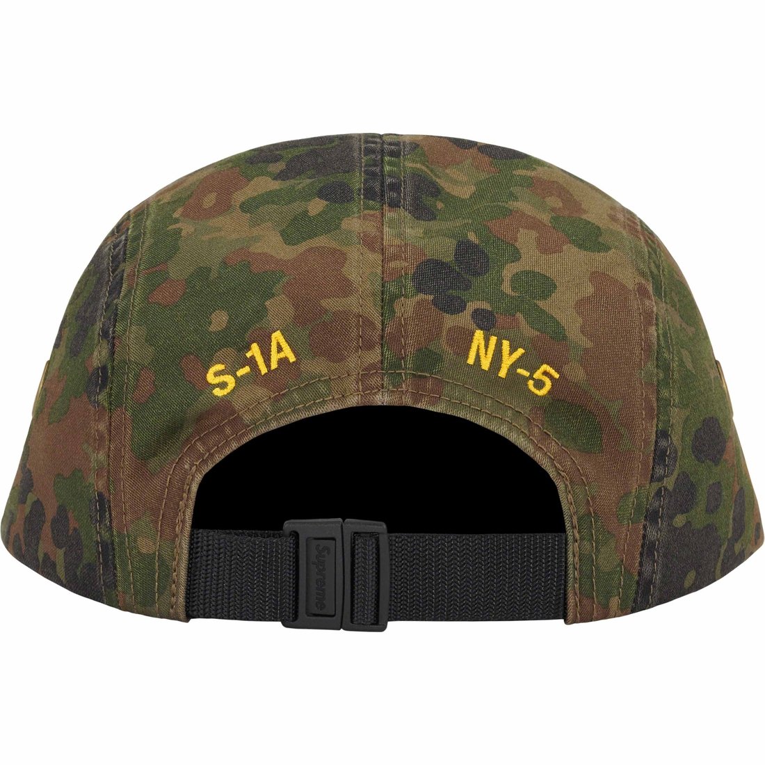 Details on Military Camp Cap Flecktarn Camo from fall winter
                                                    2023 (Price is $48)