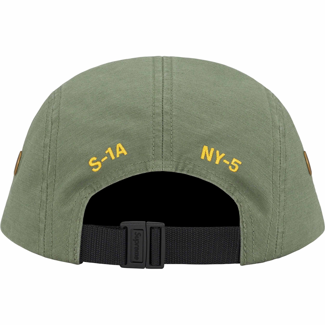 Details on Military Camp Cap Olive from fall winter
                                                    2023 (Price is $48)