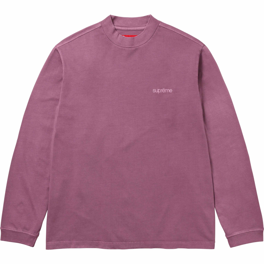Details on Mock Neck L S Top Dusty Plum from fall winter
                                                    2023 (Price is $78)