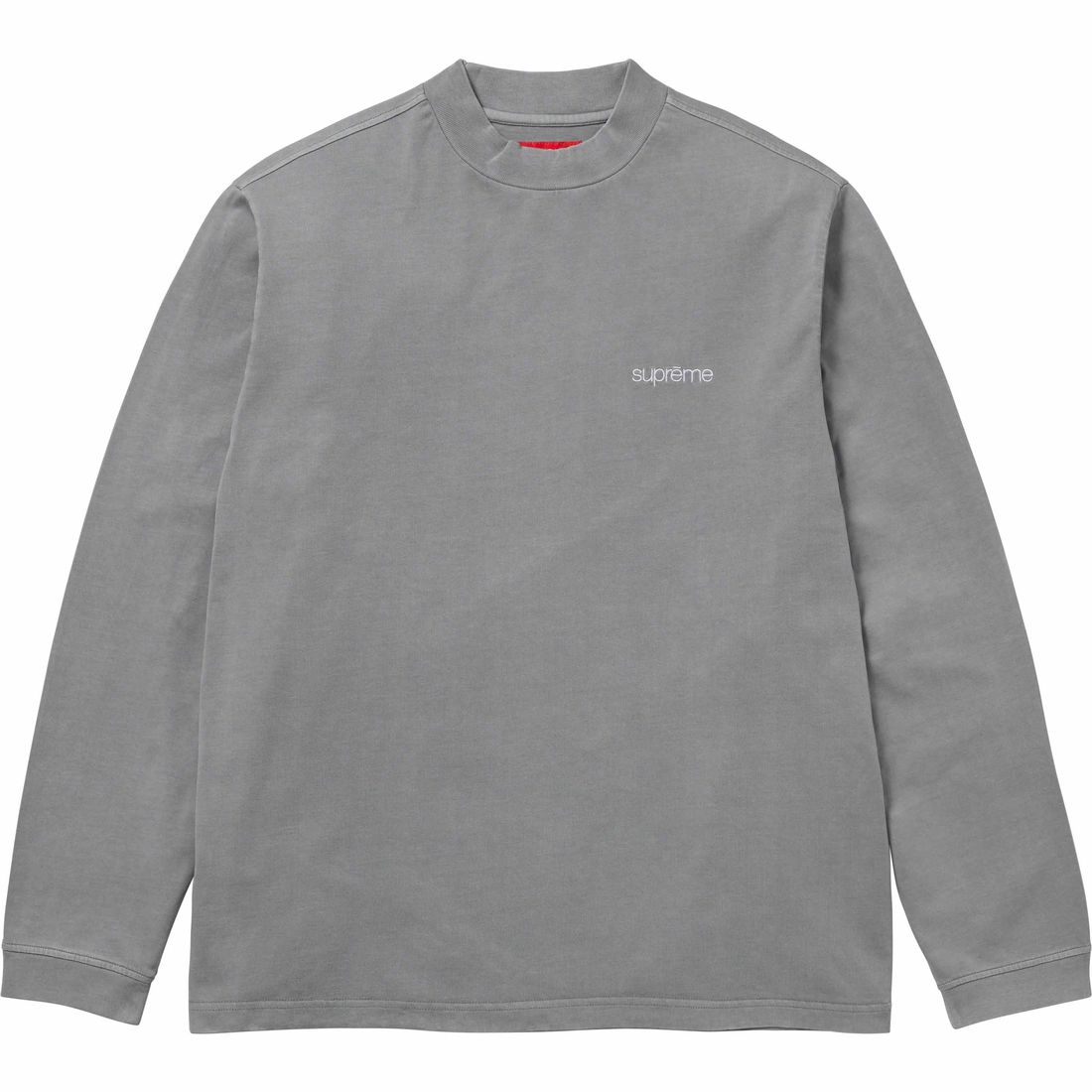 Details on Mock Neck L S Top Grey from fall winter
                                                    2023 (Price is $78)