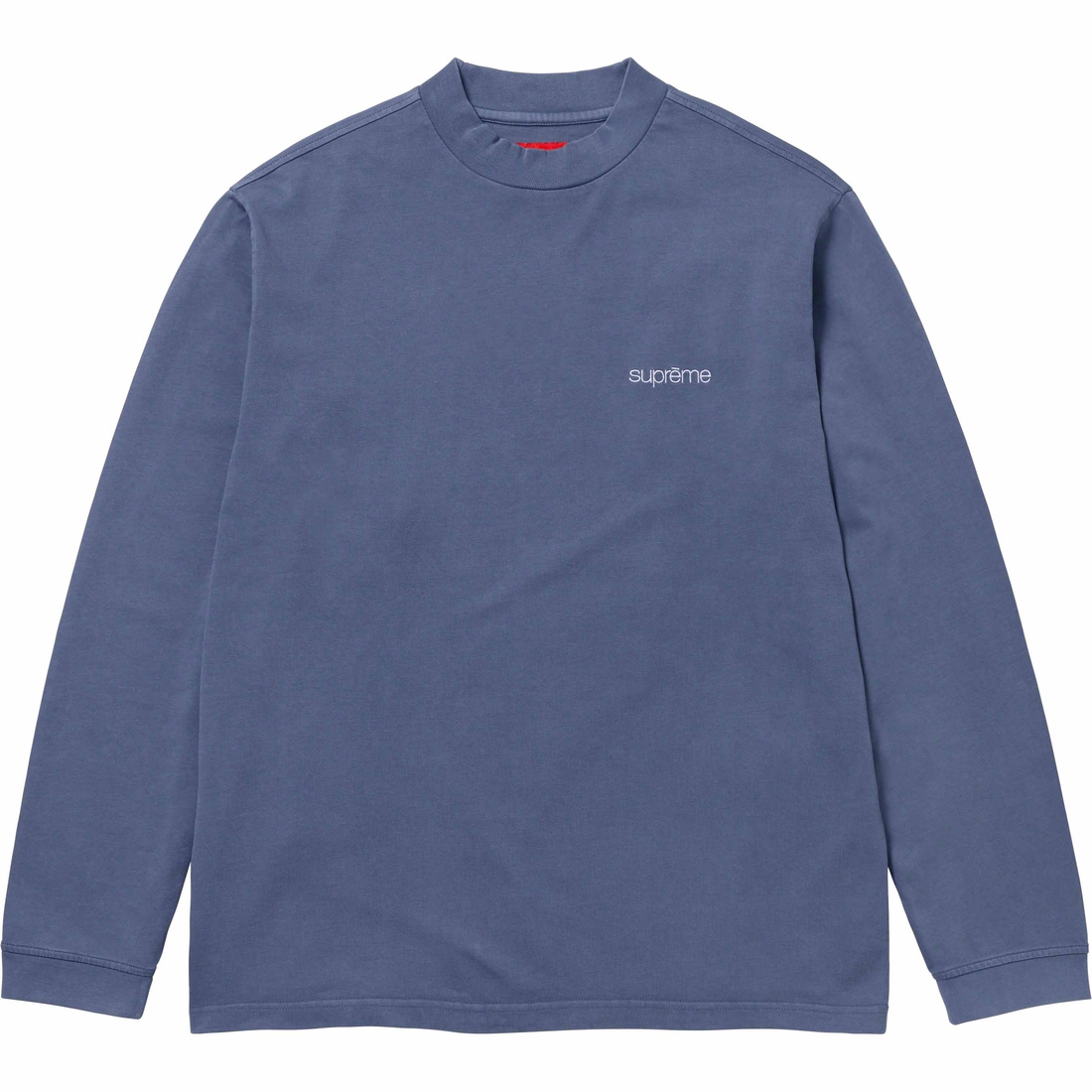 Details on Mock Neck L S Top Navy from fall winter
                                                    2023 (Price is $78)
