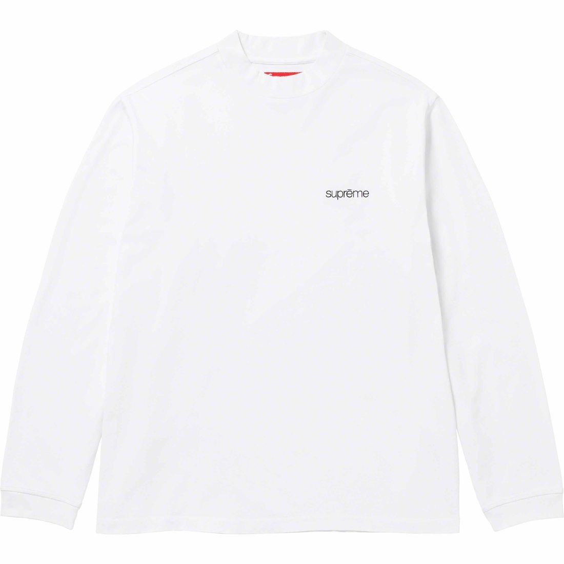 Details on Mock Neck L S Top White from fall winter
                                                    2023 (Price is $78)