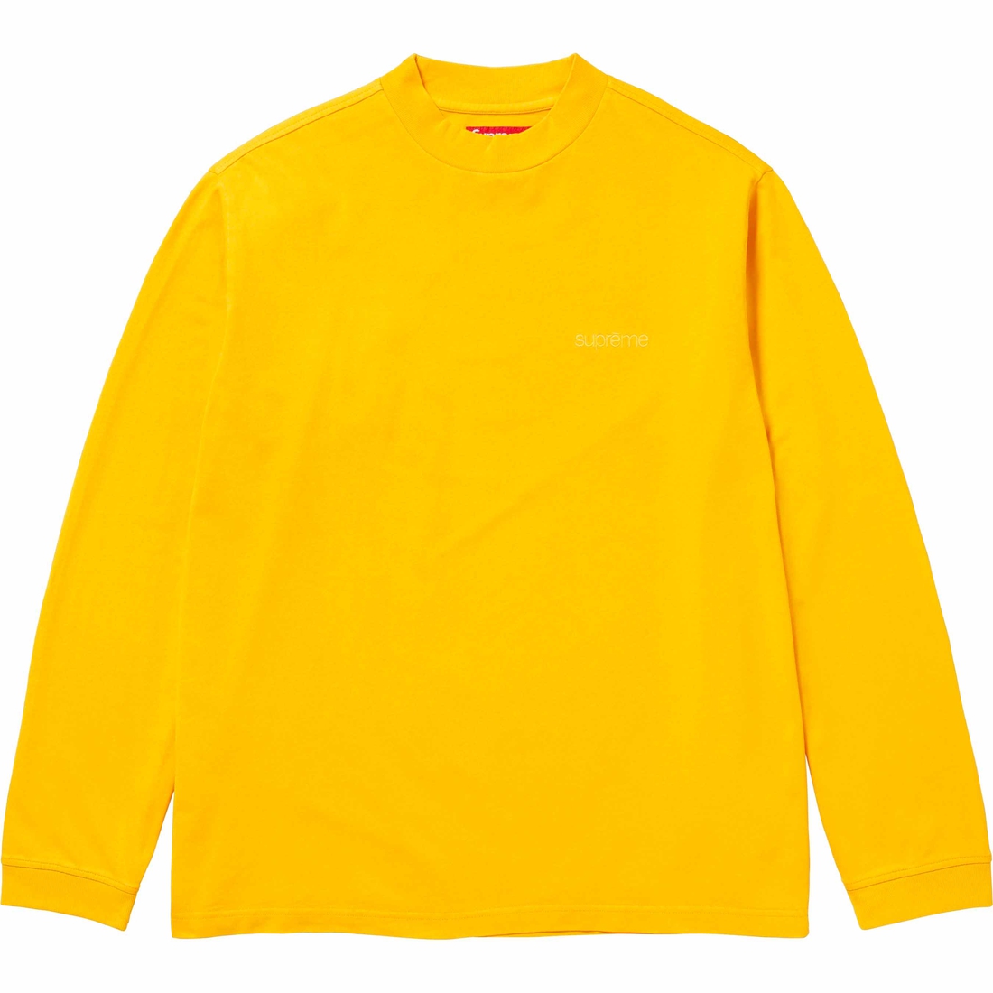 Details on Mock Neck L S Top Yellow from fall winter
                                                    2023 (Price is $78)