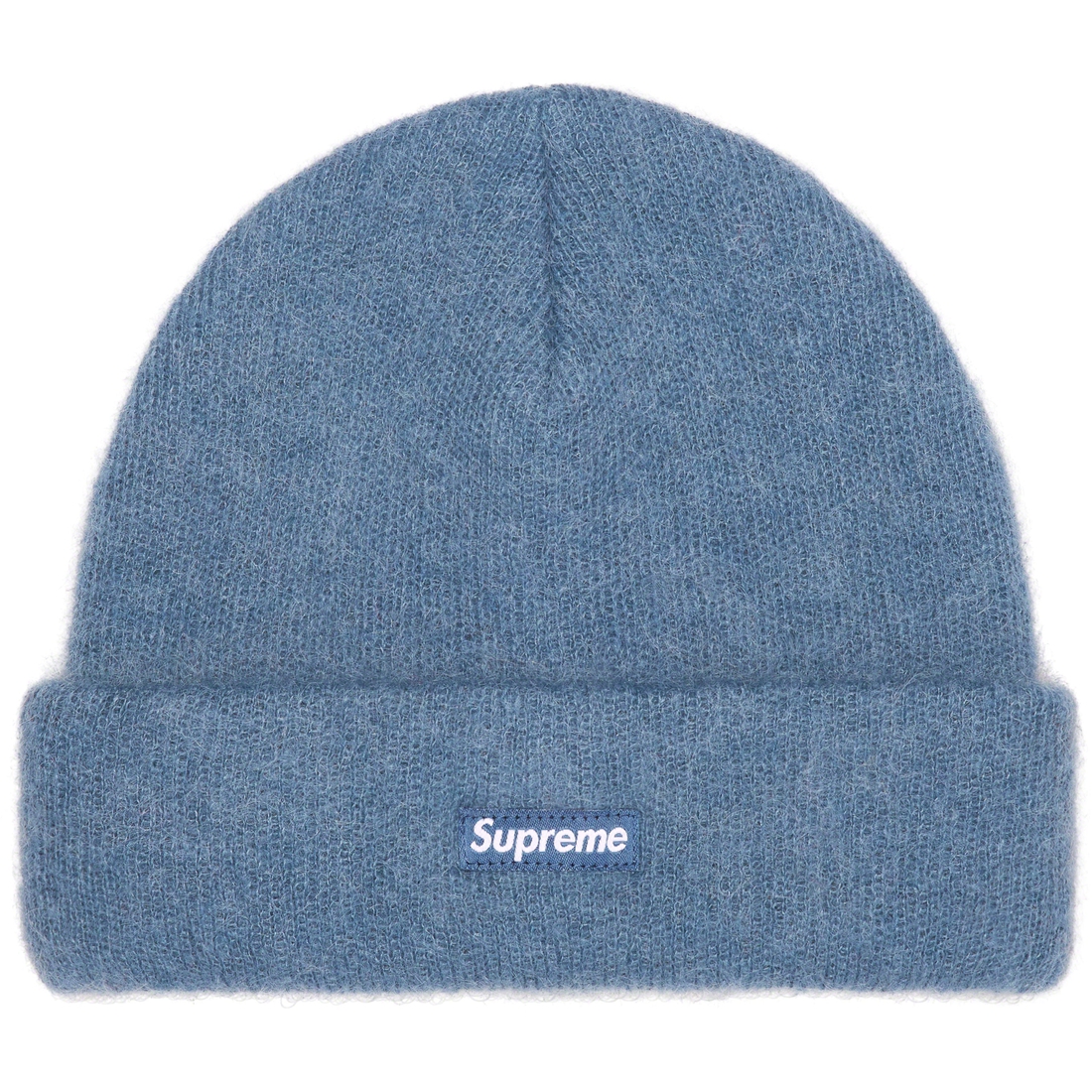Supreme Mohair Beanie (FW23) - Dark Slate - $44