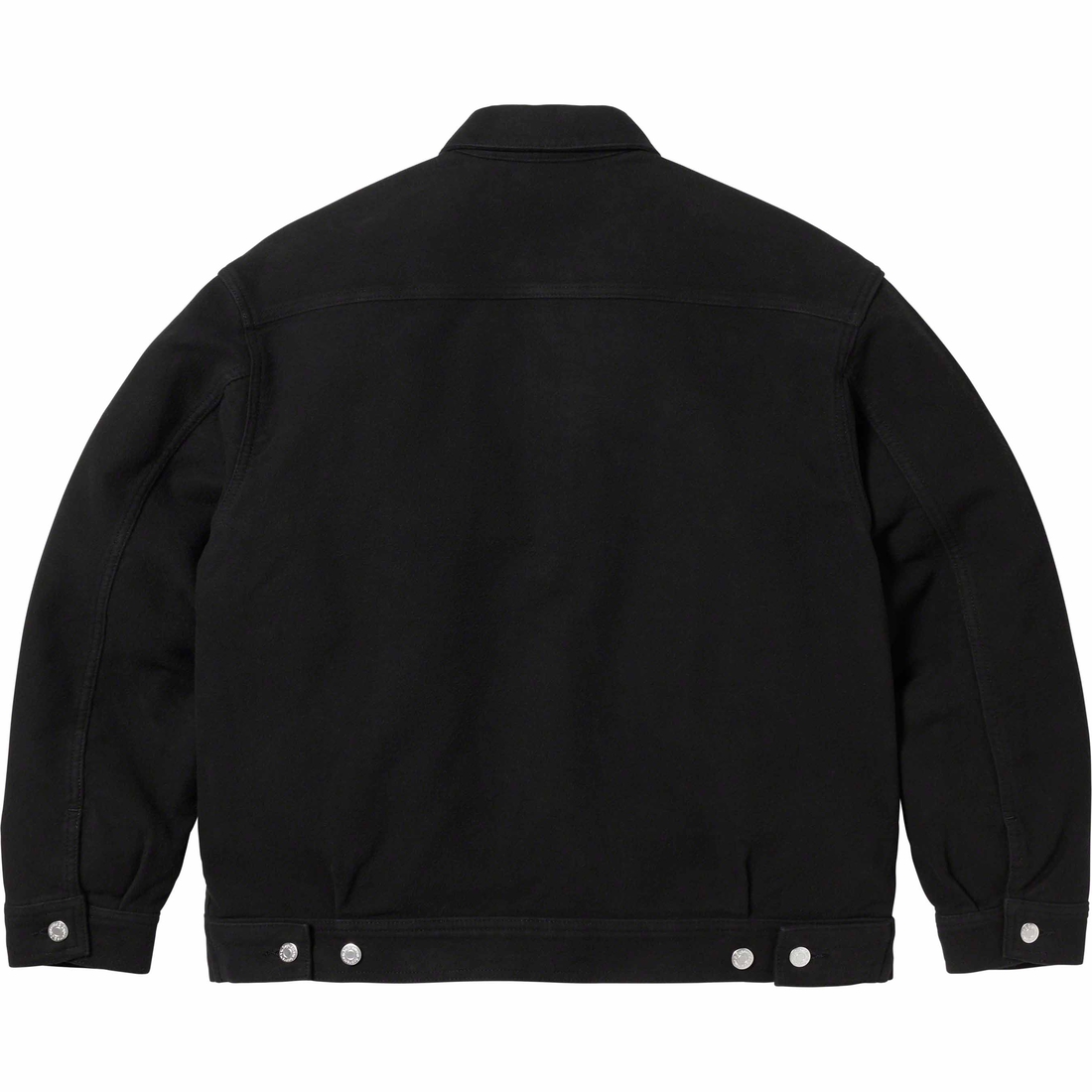 Details on Moleskin Work Jacket Black from fall winter
                                                    2023 (Price is $228)