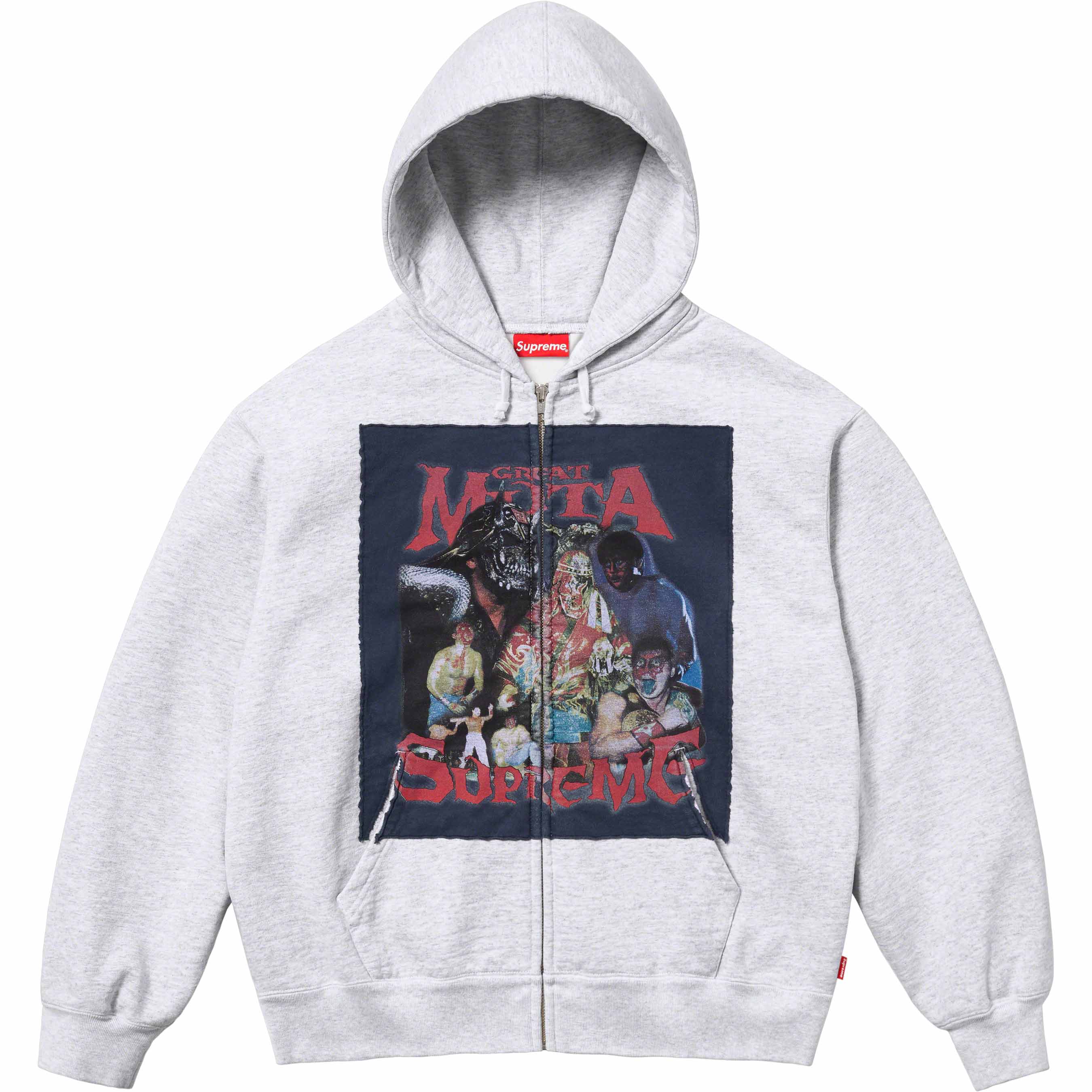 Muta Zip Up Hooded Sweatshirt - fall winter 2023 - Supreme