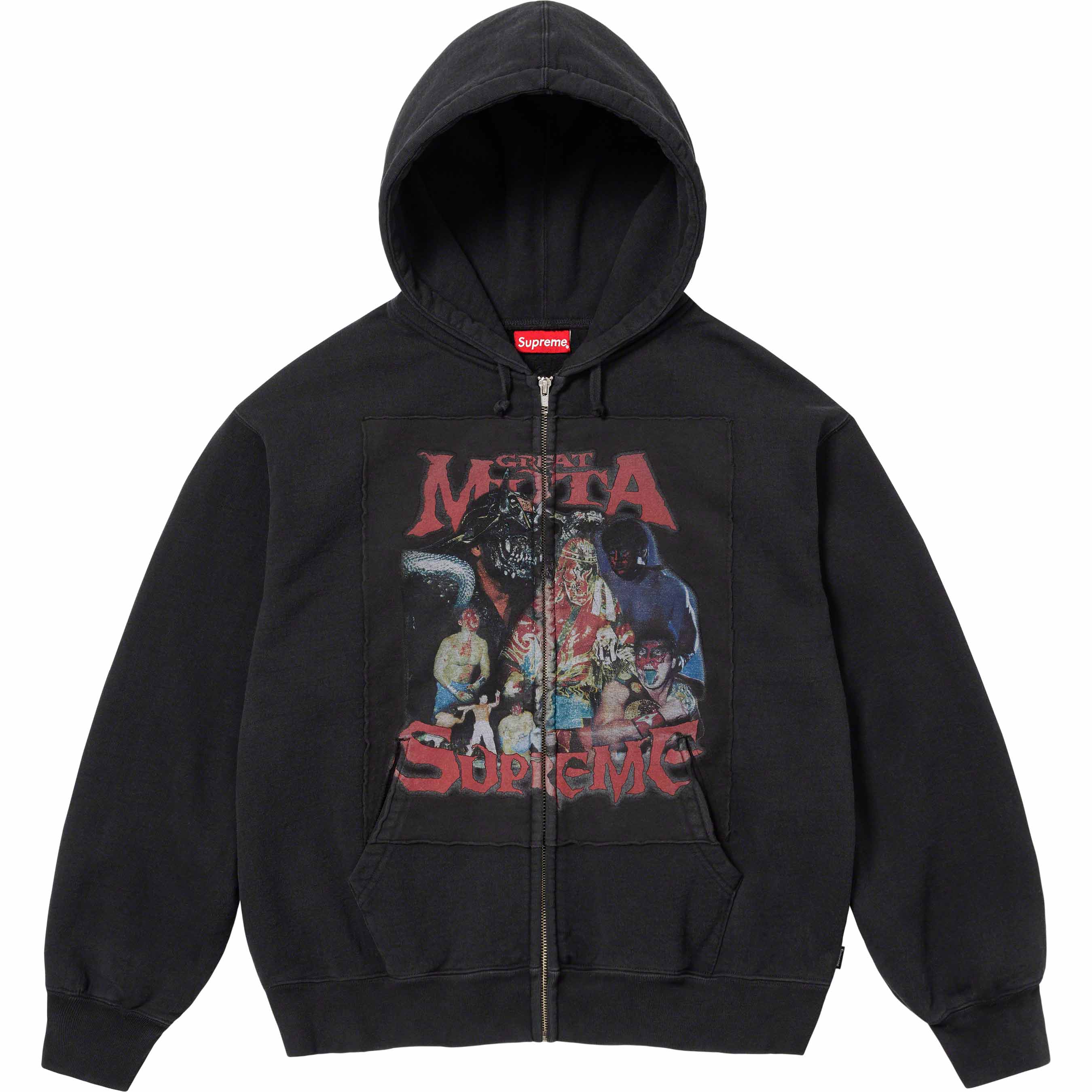 Muta Zip Up Hooded Sweatshirt - fall winter 2023 - Supreme