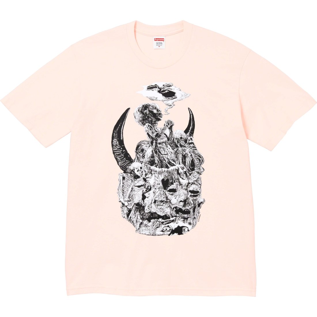 Supreme Mutants Tee (FW23) - Pale Pink - $40