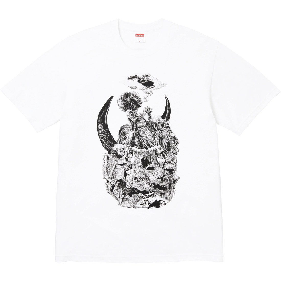 Details on Mutants Tee White from fall winter
                                                    2023 (Price is $40)
