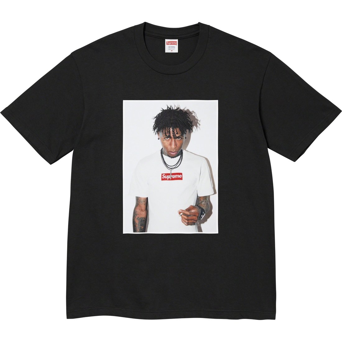 Details on NBA Youngboy Tee Black from fall winter
                                                    2023 (Price is $54)