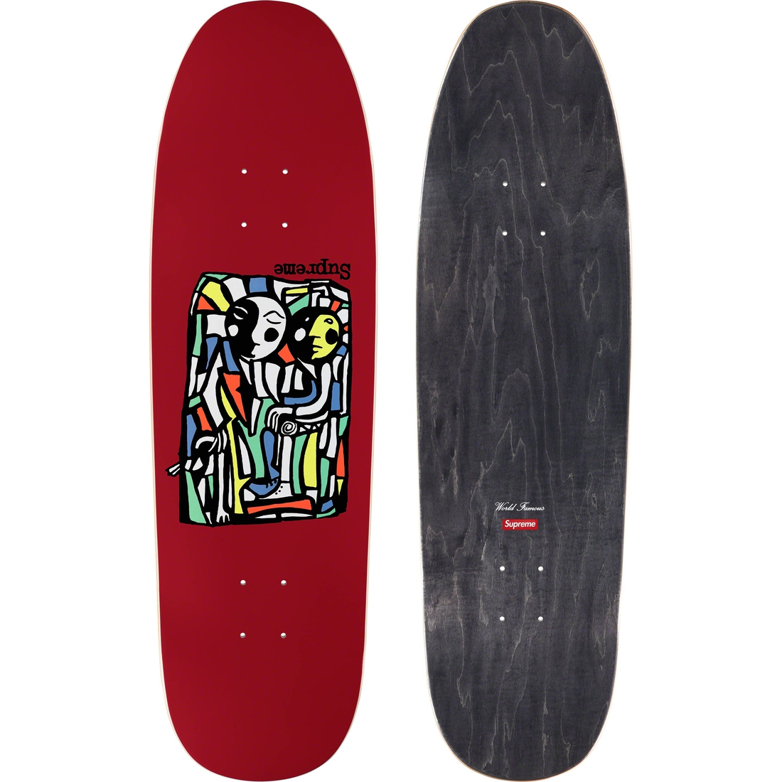 Details on Neil Blender Mosaic Skateboard Cardinal - 9.18" x 32" from fall winter
                                                    2023 (Price is $60)