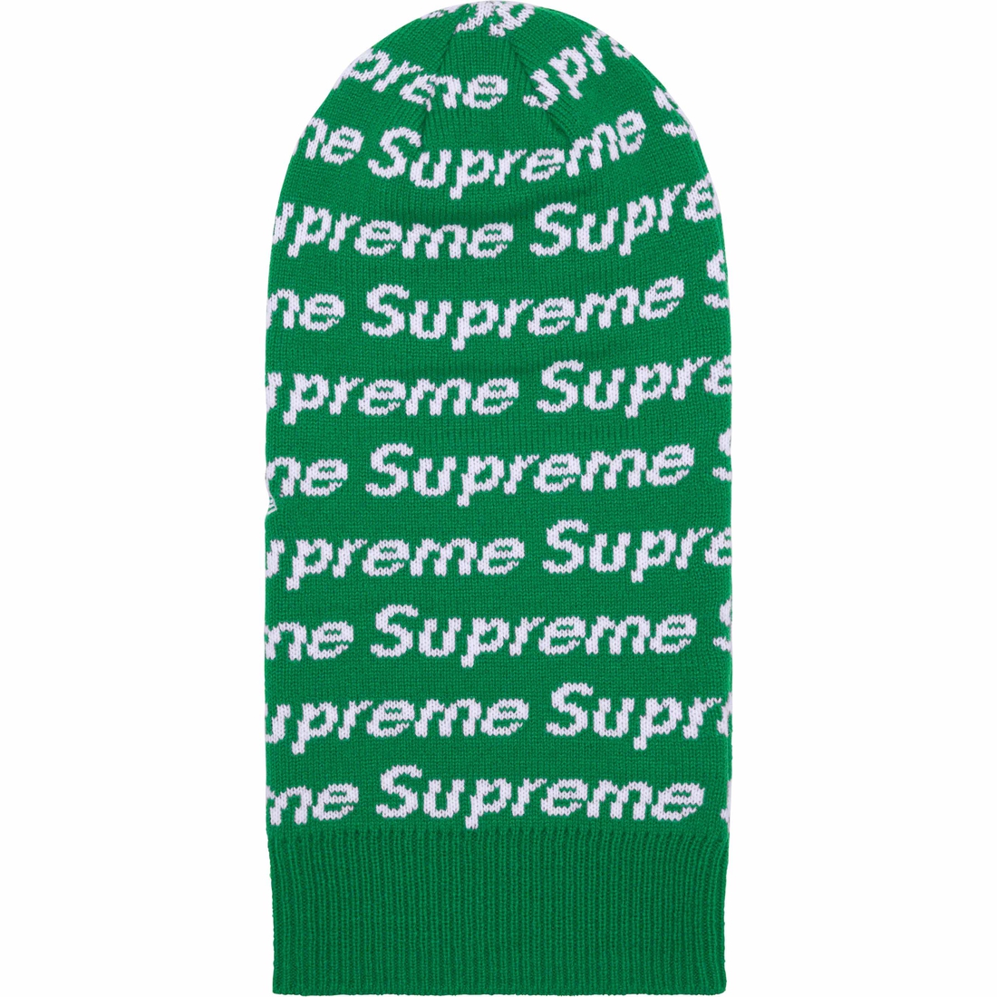 Details on New Era Repeat Balaclava Green from fall winter
                                                    2023 (Price is $60)