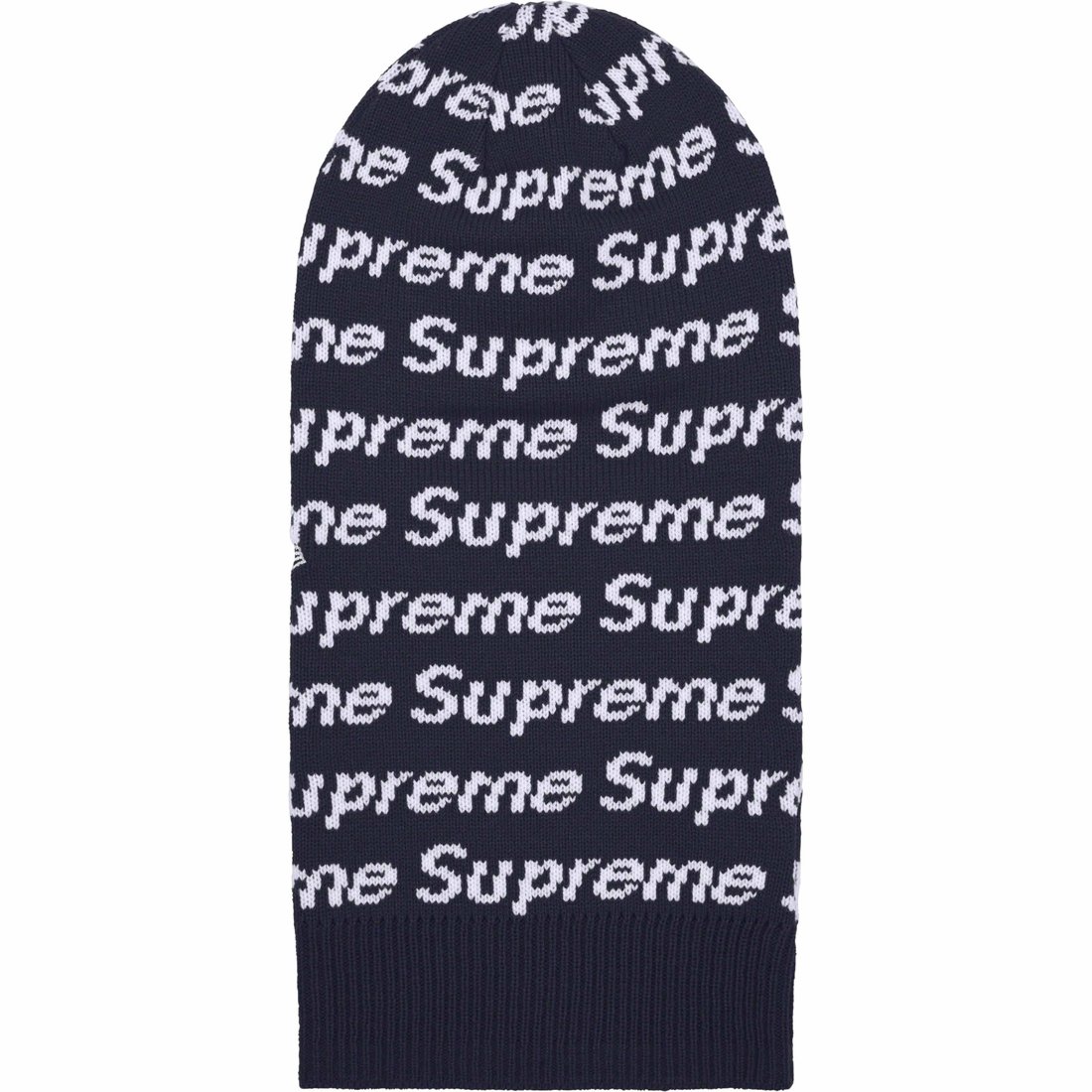 Details on New Era Repeat Balaclava Navy from fall winter
                                                    2023 (Price is $60)