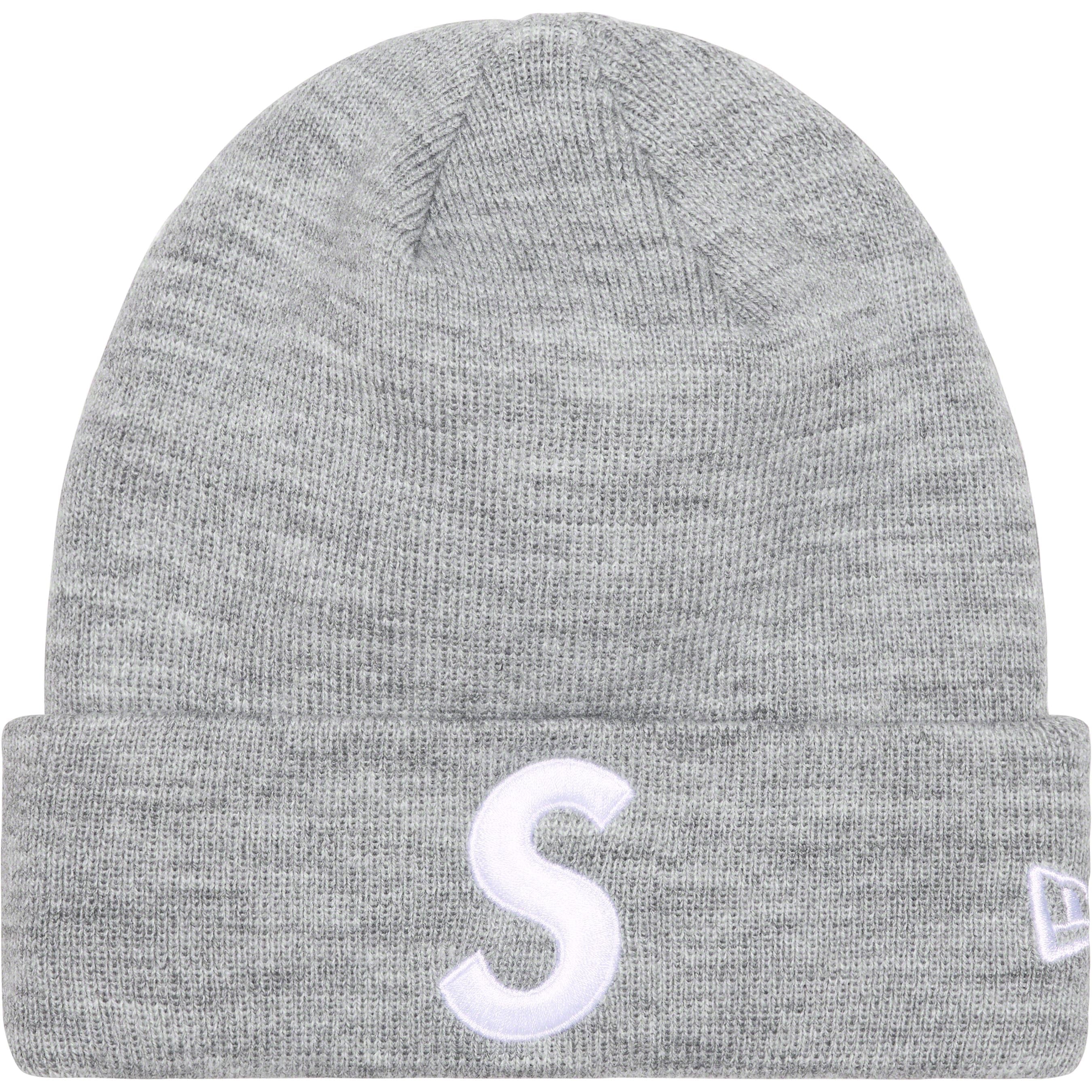 New Era S Logo Beanie - fall winter 2023 - Supreme