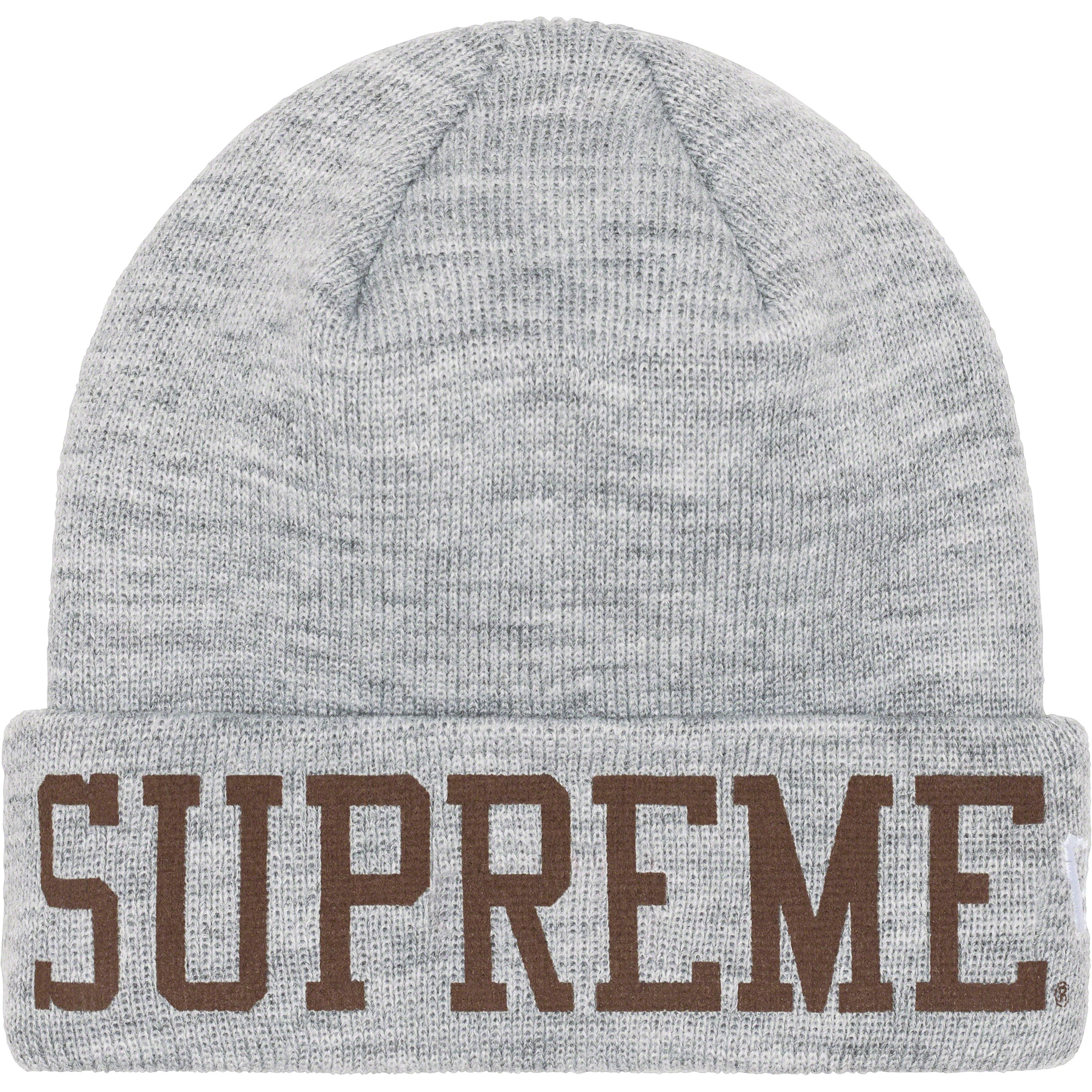 Supreme New Era Varsity Beanie Slate