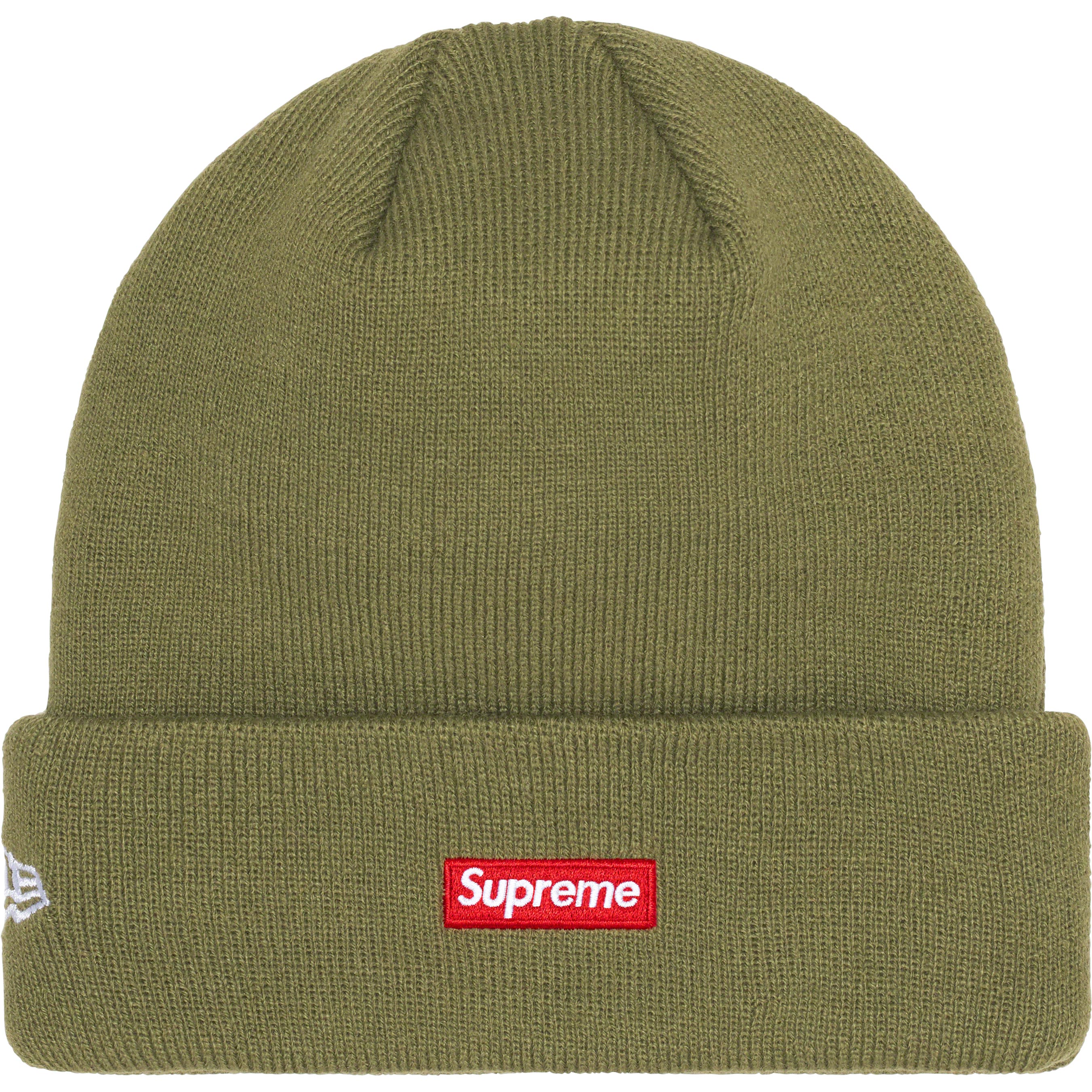 Supreme New Era Varsity Beanie Olive