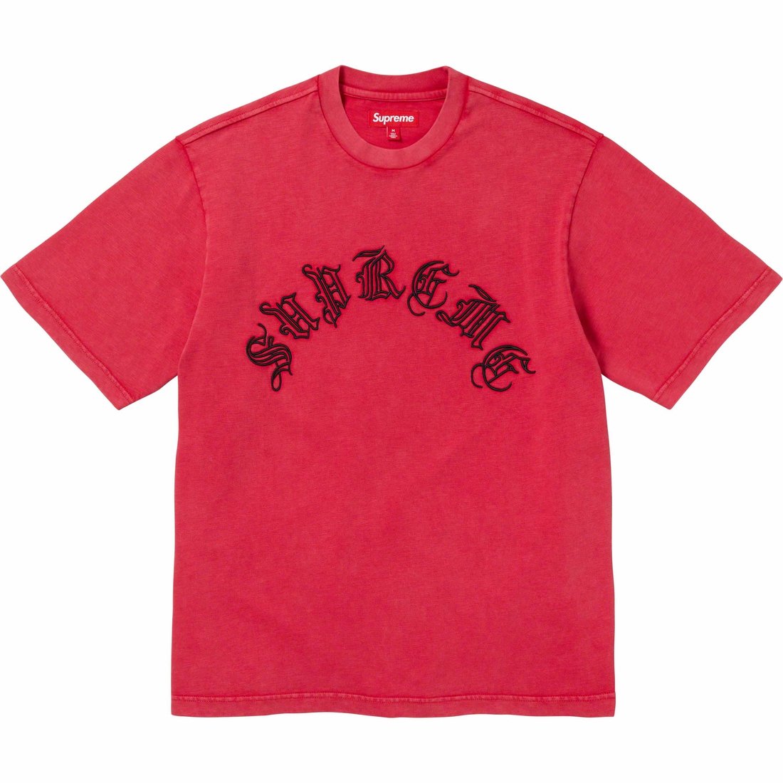 Details on Old English S S Top Red from fall winter 2023 (Price is $78)