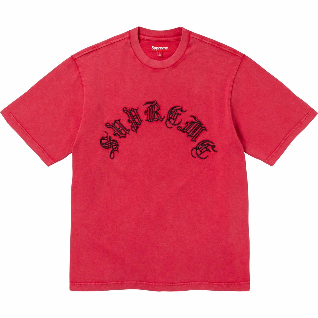 Details on Old English S S Top Red from fall winter
                                                    2023 (Price is $78)