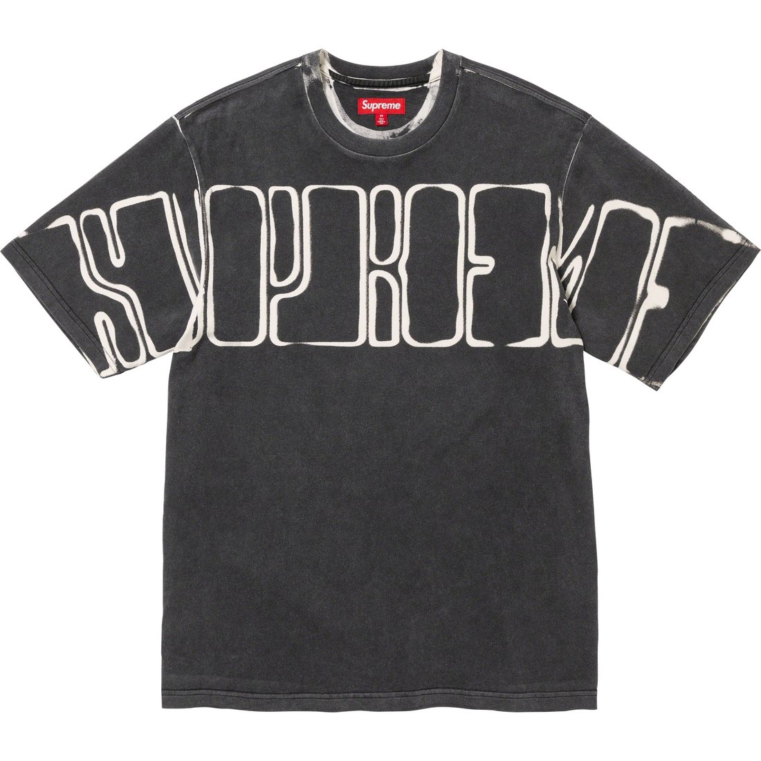 Details on Overprint Knockout S S Top Black from fall winter
                                                    2023 (Price is $88)