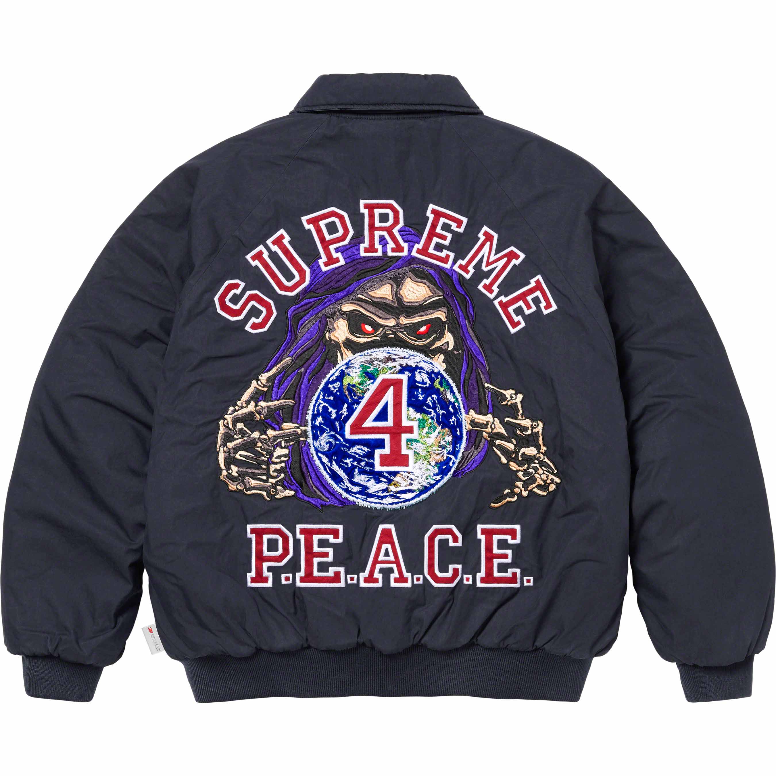 Peace Embroidered Work Jacket - fall winter 2023 - Supreme