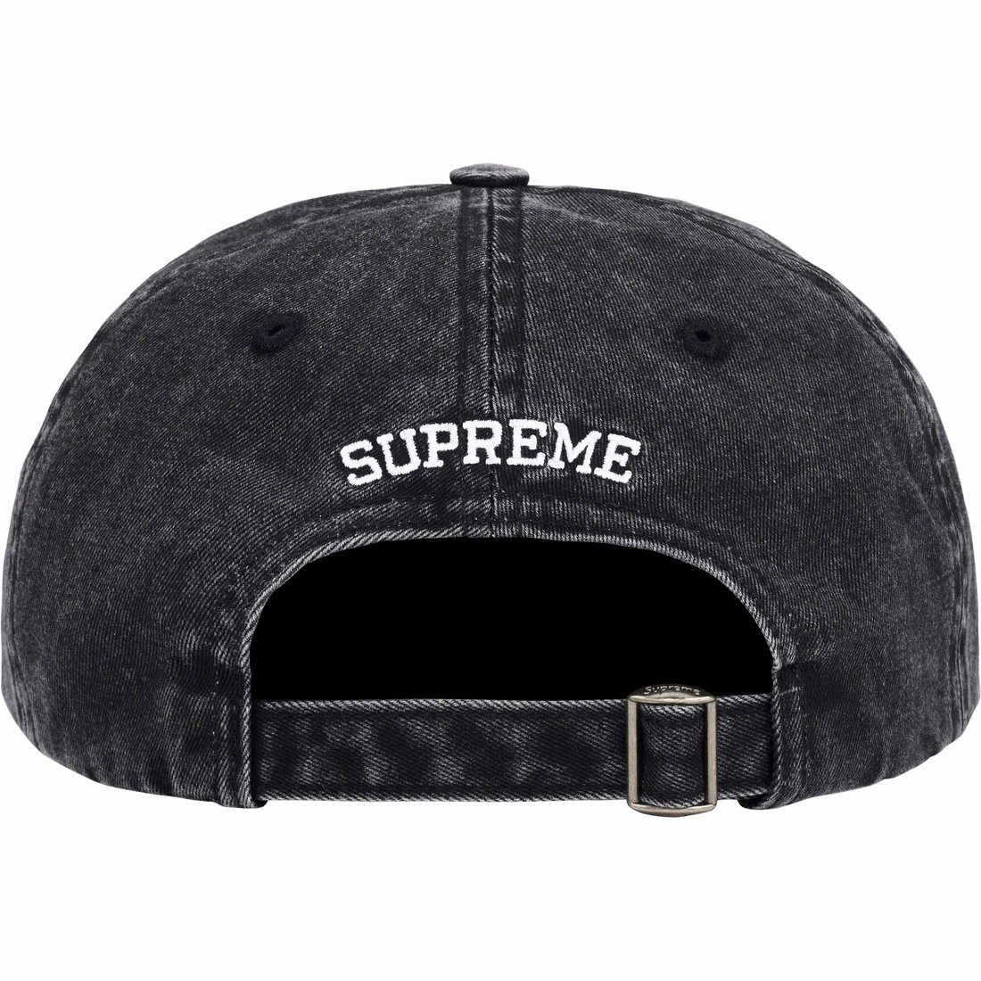 Details on Pigment Print S Logo 6-Panel Black from fall winter
                                                    2023 (Price is $48)