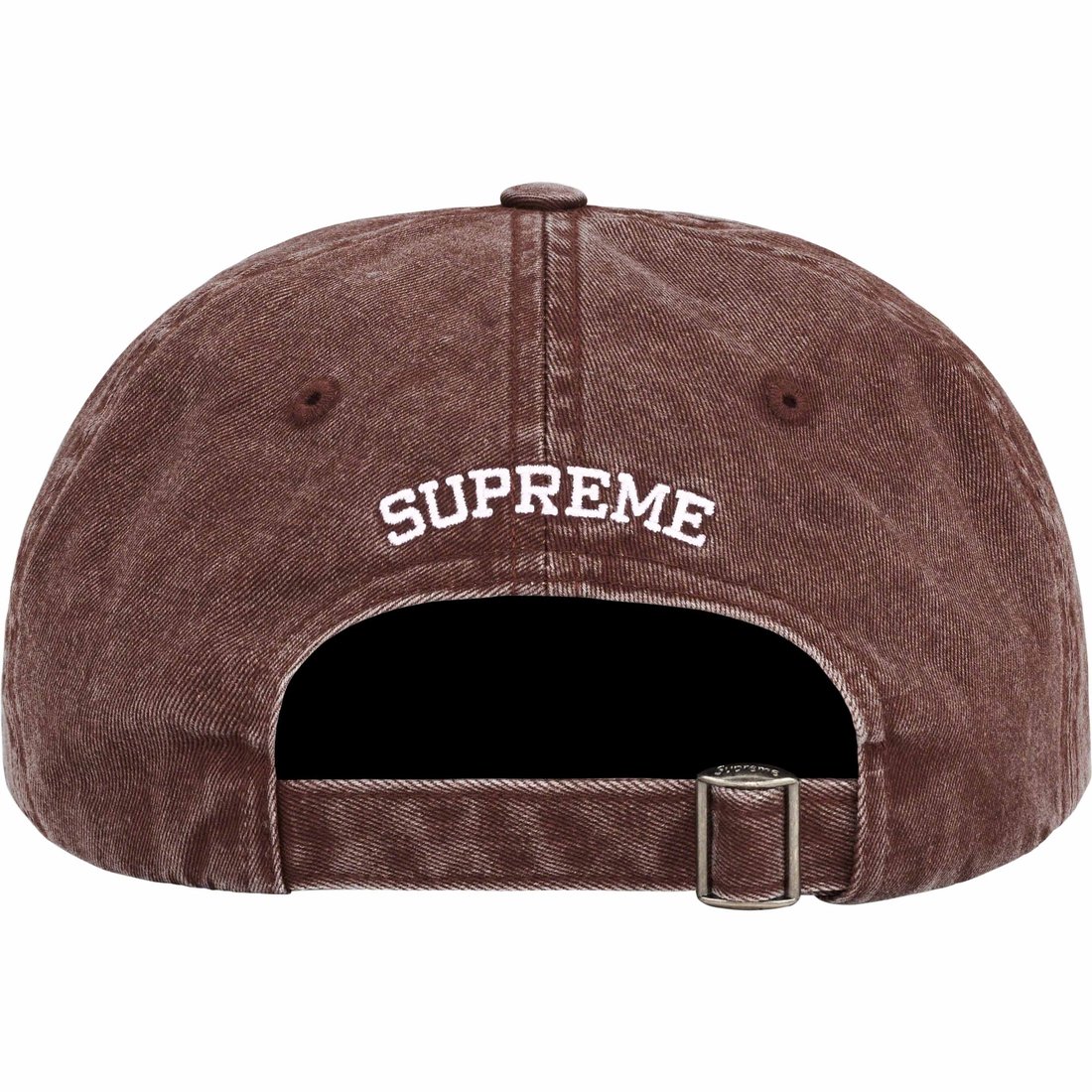 Details on Pigment Print S Logo 6-Panel Brown from fall winter
                                                    2023 (Price is $48)