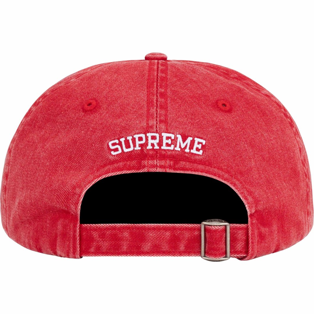 Details on Pigment Print S Logo 6-Panel Red from fall winter
                                                    2023 (Price is $48)