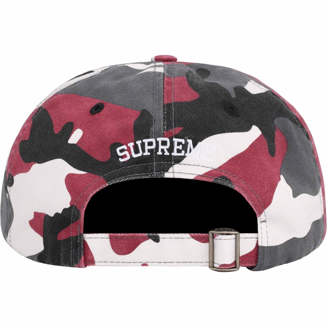 Details on Pigment Print S Logo 6-Panel Red Camo from fall winter
                                                    2023 (Price is $48)