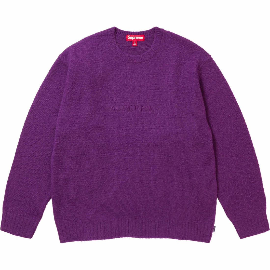 Details on Pilled Sweater Purple from fall winter
                                                    2023 (Price is $148)