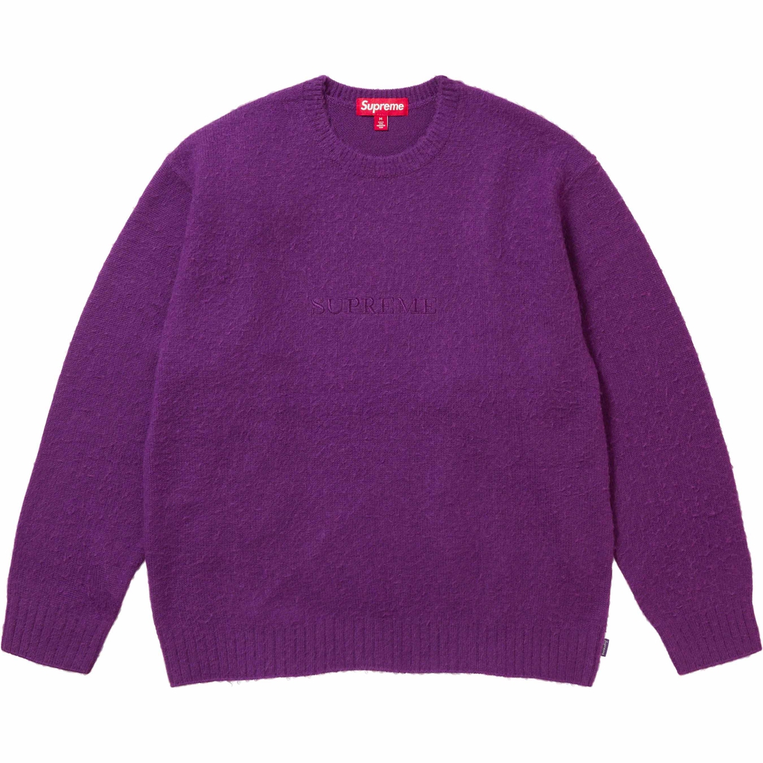 Supreme Pilled Sweater (FW23) - Purple - $148