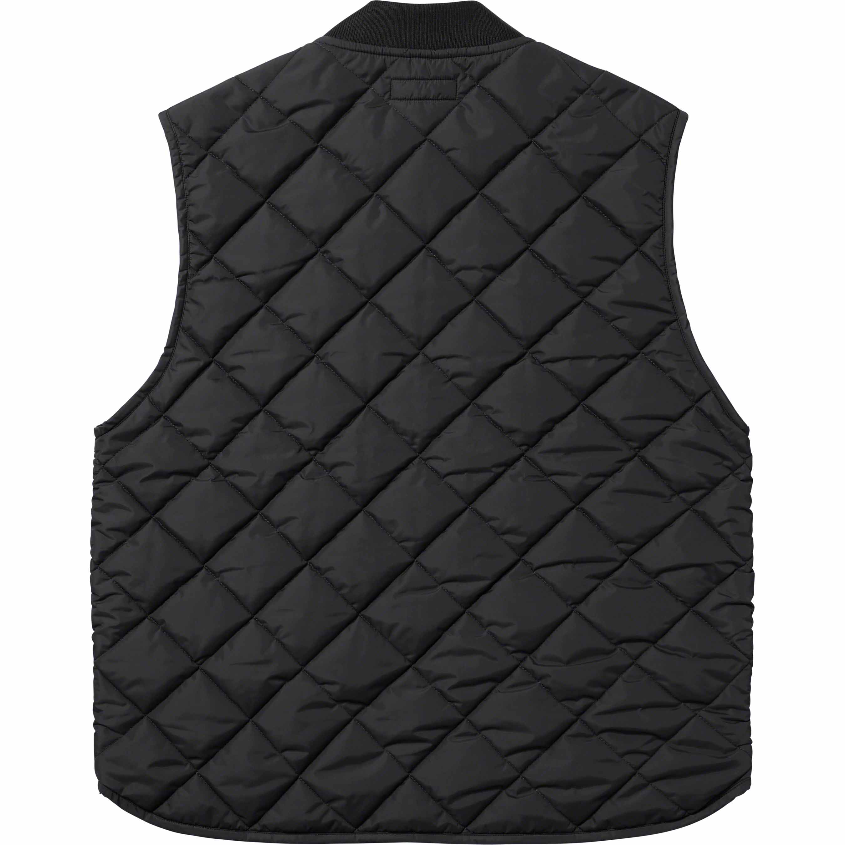 Pins Quilted Work Vest - fall winter 2023 - Supreme