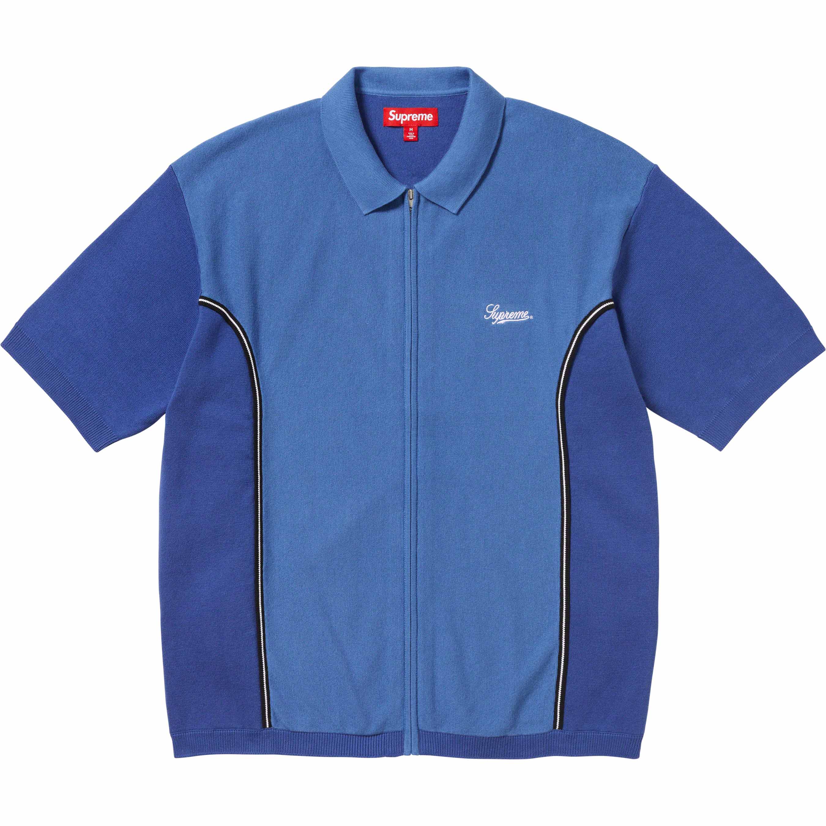 Piping Zip Up Polo - fall winter 2023 - Supreme