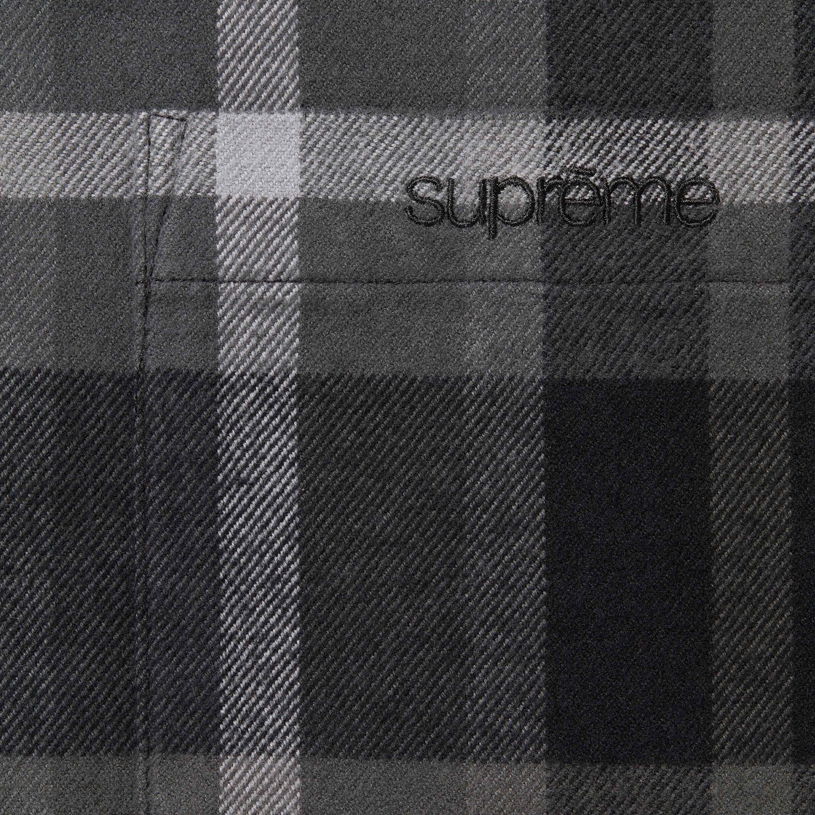 Plaid Flannel Shirt   fall winter    Supreme