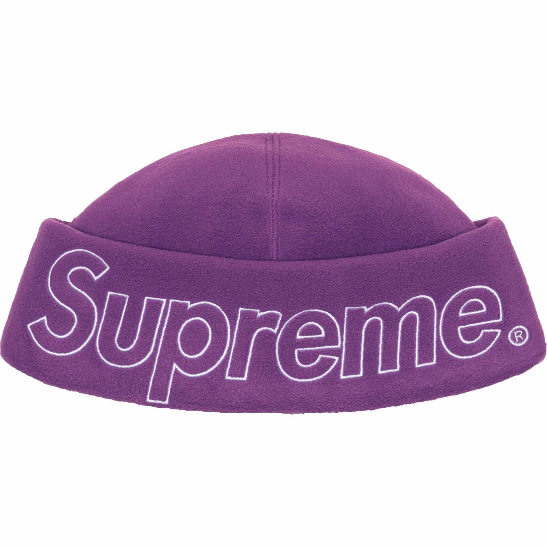 Details on Polartec Beanie Dark Purple from fall winter
                                                    2023 (Price is $40)