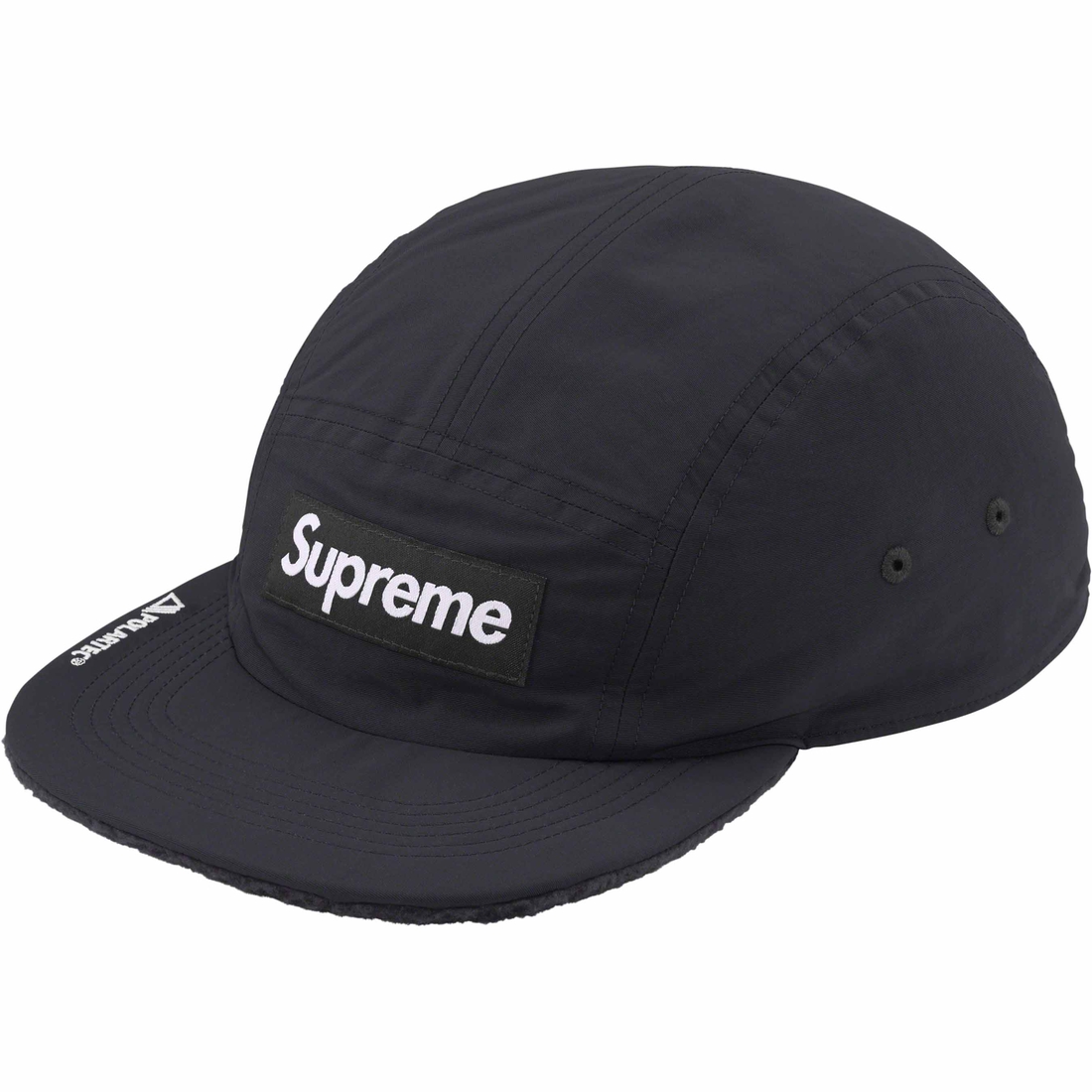 Details on Polartec Shearling Reversible Camp Cap Black from fall winter
                                                    2023 (Price is $54)