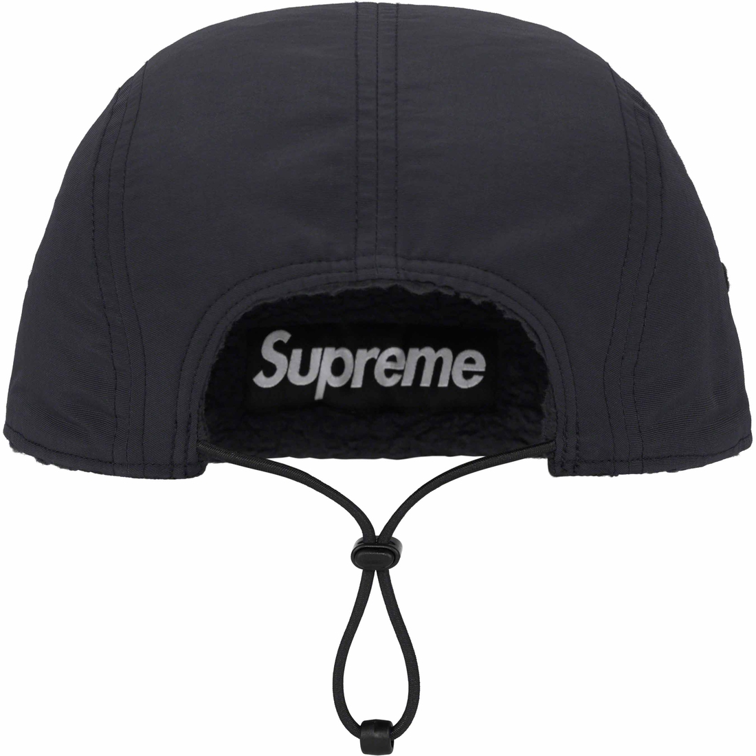 Details on Polartec Shearling Reversible Camp Cap Black from fall winter
                                                    2023 (Price is $54)