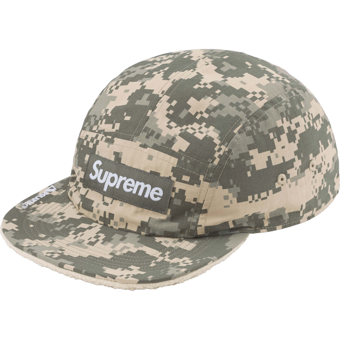 Details on Polartec Shearling Reversible Camp Cap Digi Camo from fall winter
                                                    2023 (Price is $54)