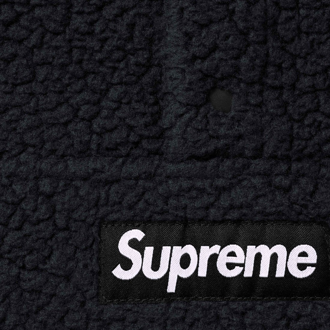 Details on Polartec Shearling Reversible Pullover Black from fall winter
                                                    2023 (Price is $198)