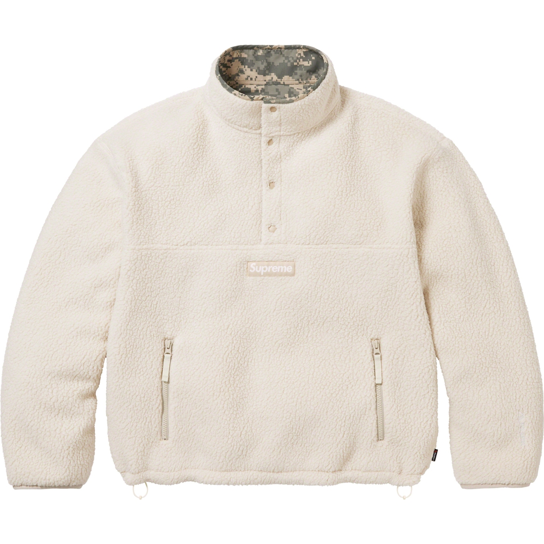 Polartec Shearling Reversible Pullover - fall winter 2023